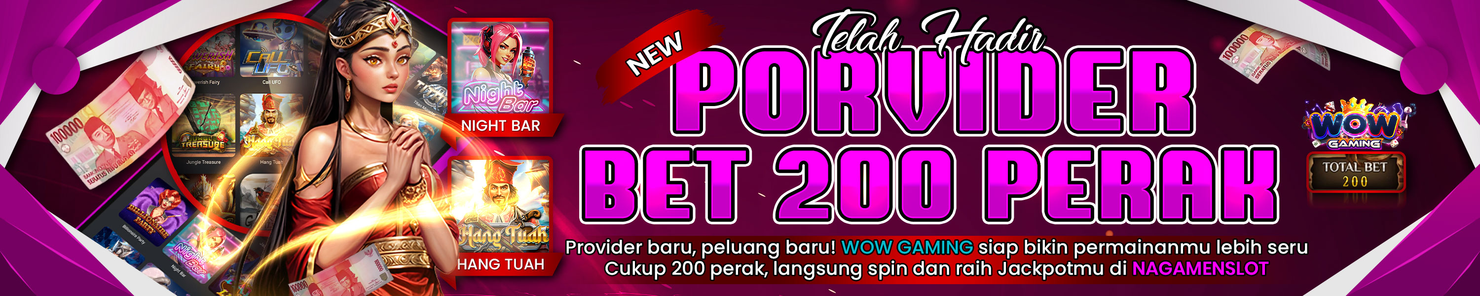 new provider bet 200 perak